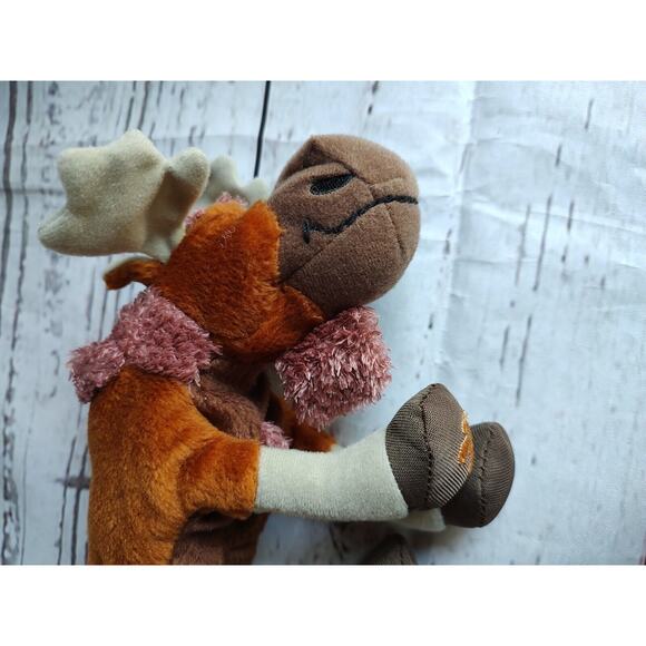 Disney Brother Bear Tuke 6” Plush Beanie Moose Toys 2003 Hasbro - Picture 7 of 8
